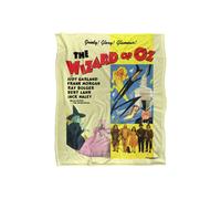 The Wizard Of Oz Officially Licensed Silky Touch Super Soft Throw Blanket 152 x 127 cm Warner Brothers White One Size