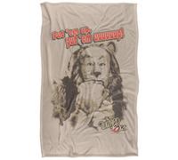The Wizard Of Oz Put Em Up Logo Soft Touch Blanket Multicoloured (152Cm X 127Cm)