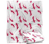 The Wizard Of Oz Ruby Slipper Blanket Multicoloured (58In X 36In)