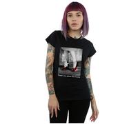 Absolute Cult The Wizard of Oz Women's Ruby Slippers Photo T-Shirt Black Large