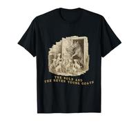 The Wolf and the Seven Young Goats Classic Fairy Tale T-Shirt