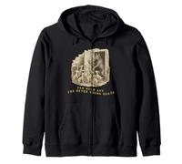 The Wolf and the Seven Young Goats Classic Fairy Tale Zip Hoodie