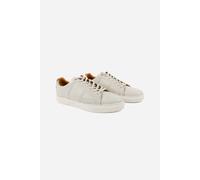 The Wolf Men's Battersea Park Casual Trainers in Off-White | Size: 9 The Wolf Off-White 9