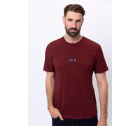 The Wolf Men's Boston Short Sleeve T-Shirt in Burgundy | Size: Medium The Wolf Burgundy M