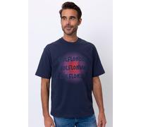 The Wolf Men's Bournemouth Short Sleeve T-Shirt in Navy | Size: Medium The Wolf Navy M
