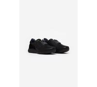 The Wolf Men's Hammersmith Leather Casual Trainers in Black | Size: 9 The Wolf Black 9
