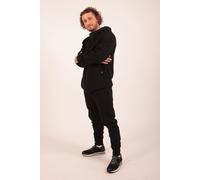 The Wolf Men's Tech Performance Tracksuit Set in Black | Size: 2XL The Wolf Black 2XL