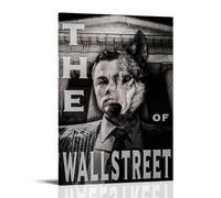 The Wolf of Wall Street Creative Waterproof Decorative Paintings Free of Framing Directly Pasted with Moisture-proof And Anti Fouling Materials Living Room Bedroom Hanging Paintings Artistic Sense Hom