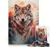 The Wolf Palette 1000 Piece Jigsaw Puzzle for Teenagers Reason Skill Toy Stress Free Exact Cut Lovely Present (38x26cm)