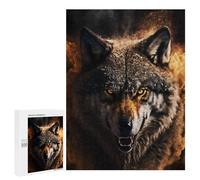 The Wolf Portrait - Adult Tabletop Puzzle, 500 PCS, Year-End Present - to Assemble, Frame And Display