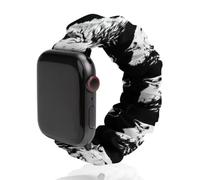 The Wolf Scrunchie Watch Band Elastic | Polyester Wristbands Quick Release Replacement Straps Compatible with IWatch