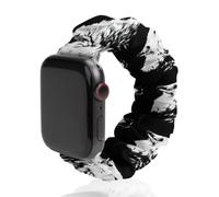 The Wolf Scrunchie Watch Band Elastic | Polyester Wristbands Quick Release Replacement Straps Compatible with IWatch