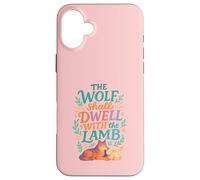 The Wolf Shall Dwell With the Lamb Case for iPhone 16 Plus