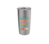 The Wolf Shall Dwell with the Lamb Stainless Steel Insulated Tumbler
