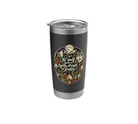 THE Wolf Teaches Loyalty Strength Freedom Stainless Steel Insulated Tumbler
