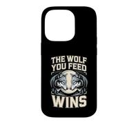 The Wolf You Feed Wins Wolves Pack Case for iPhone 14 Pro