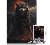 The Wolfs Imprisonment 1000 Piece Jigsaw Puzzles for Teenagers Educational Mental Focus Game Heartwarming Special Present Idea Size 38x52cm