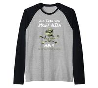 The Woman of the Evil Old man Raglan Baseball Tee