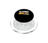 The Wombat Mom Australian Animal Lover Mothers Day PopSockets PopGrip for MagSafe