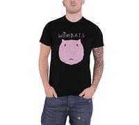 The Wombats T Shirt Band Logo Official Mens Black XXL