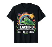 The Wonder Of Teaching Is Watching Caterpillar Teacher Life T-Shirt