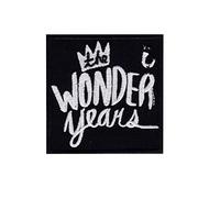 The Wonder Years Pop Punk Patch Badge Embroidered Iron on Applique Souvenir Accessory