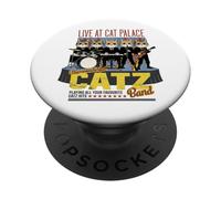 The Wonderful Catz Band Live at Cat Palace PopSockets Adhesive PopGrip