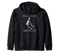 The Wonderful Wizard of Oz Tin Man Well Oiled Machine Zip Hoodie