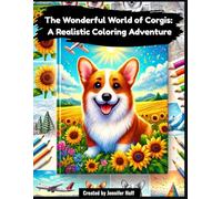The Wonderful World of Corgis: A Realistic Coloring Adventure