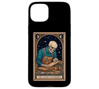 The Wood Whisperer Carpenter Woodworking Woodworker Case for iPhone 15 Plus