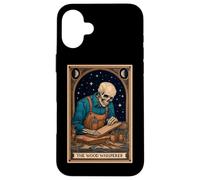 The Wood Whisperer Carpenter Woodworking Woodworker Case for iPhone 16 Plus