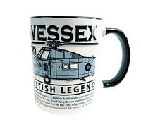 The Wooden Model Company Ltd Westland Wessex Royal Navy Royal Air Force Royal Australian Navy Military Helicopter Mug