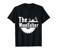 The WoodFather Funny - Carpenter Woodworker T-Shirt