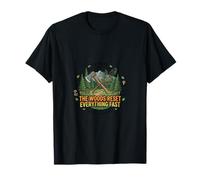 The Woods Reset Everything Fast Nature Design T-Shirt