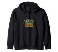 The Woods Reset Everything Fast Nature Design Zip Hoodie