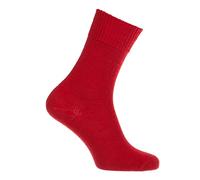 The Wool Company Everyday Alpaca Socks Red 8-10 UK Unisex Calf Length All Season Socks - Made in the UK