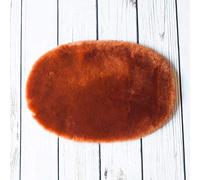 The Wool Company Oval Sheepskin Pet Bed Ginger | Super Stylish Perfect For Your Special Pet | Cat & Dog Bed | 53 x 26cm Approx Pet Bed