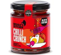 The Woolf’s Kitchen | Chilli Crunch | Crispy Umami Delight | Ultimate Crispy Chilli Oil | Amplify Your Asian & Thai Dishes | Versatile Condiment | 190ml