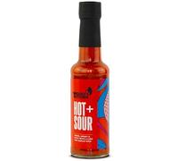The Woolf’s Kitchen | Hot & Sour Sauce | Sweet & Spicy Lime Garlic Fusion | Must-Have for Wings, Burgers, Nachos | Ultimate Asian & Thai Cuisine Companion | Versatile Dipping Delight | 150ml