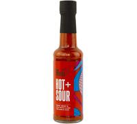 The Woolf’s Kitchen | Hot & Sour Sauce | Sweet & Spicy Lime Garlic Fusion | Must-Have for Wings, Burgers, Nachos | Ultimate Asian & Thai Cuisine Companion | Versatile Dipping Delight | 150ml