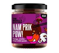 The Woolf’s Kitchen | NAM Prik Pow | Authentic Thai Chilli Paste | Tangy Tamarind & Smoky Fusion | Essential for Rice, Noodles, Burgers | Elevate Asian Meals | Gochujang Flavor Boost | 190ml