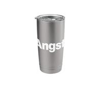 The Word Angst | A Simple Design That says Angst Stainless Steel Insulated Tumbler