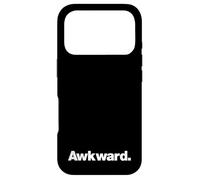 The word Awkward | A design that says the word Awkward Case for iPhone 17 Pro