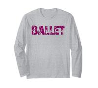 The Word Ballet - Dance Silhouettes Long Sleeve T-Shirt