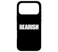 The word BEARISH | A design that says BEARISH Case for iPhone 17 Pro Max