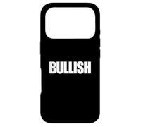 The word BULLISH | A design that says BULLISH Case for iPhone 17 Pro
