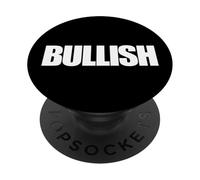 The word BULLISH | A design that says BULLISH PopSockets Adhesive PopGrip
