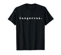 The Word Dangerous | A 90s Style Design That says Dangerous T-Shirt