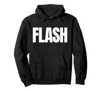 The Word Flash in Huge Letters Pullover Hoodie