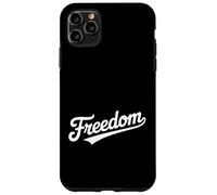 The word Freedom | A baseball style design that says Freedom Case for iPhone 11 Pro Max